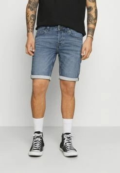 Only & Sons ONSPLY LIFE - Denim Shorts - Blue Denim