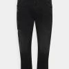 Only & Sons ONSAVI BEAM - Straight Leg Jeans - Black Denim