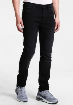 Only & Sons ONSLOOM JOG - Slim Fit Jeans - Black