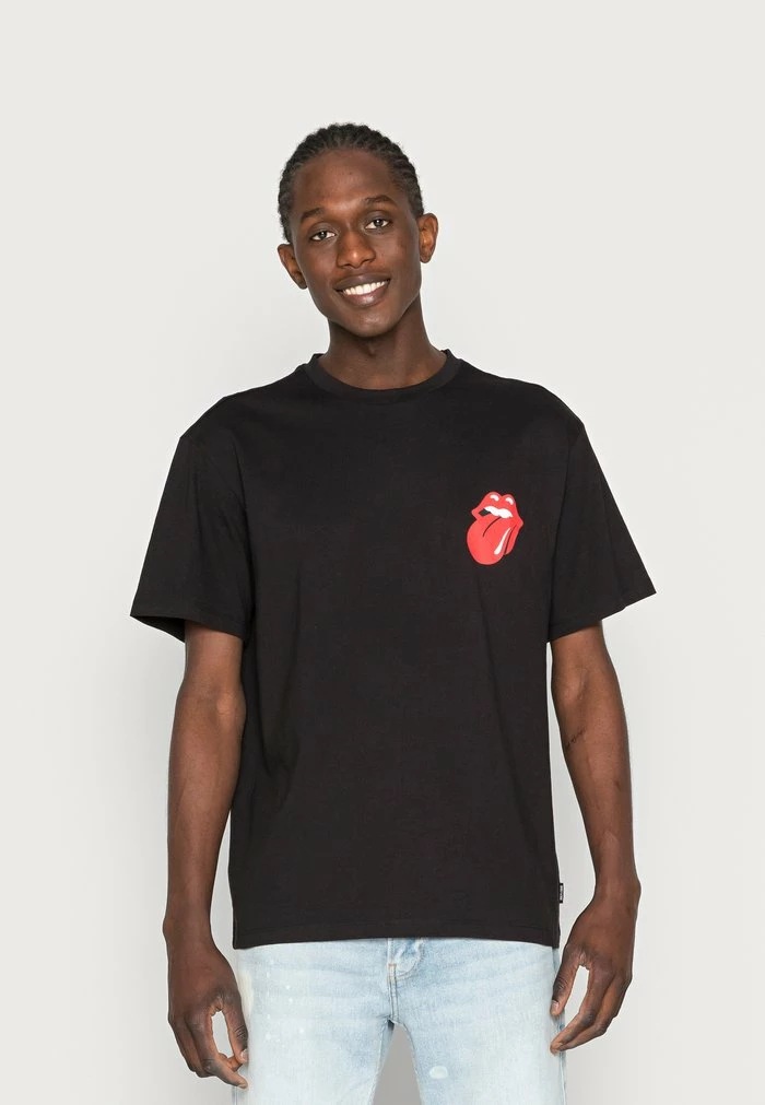 Only & Sons ONSFRED STONES TEE - Print T-shirt - Black 3 Only & Sons ONSFRED STONES TEE - Print T-shirt - Black