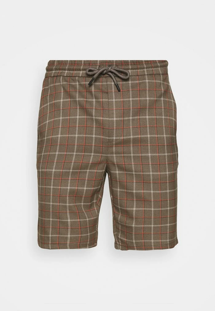Only & Sons ONSLINUS CHECK - Shorts - Cedar Wood 6 Only & Sons ONSLINUS CHECK - Shorts - Cedar Wood - Image 4