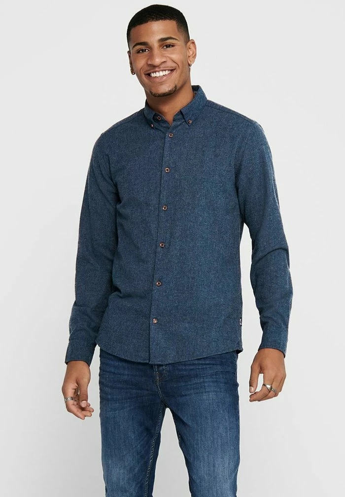 Only & Sons Shirt - Bering Sea 3 Only & Sons Shirt - Bering Sea