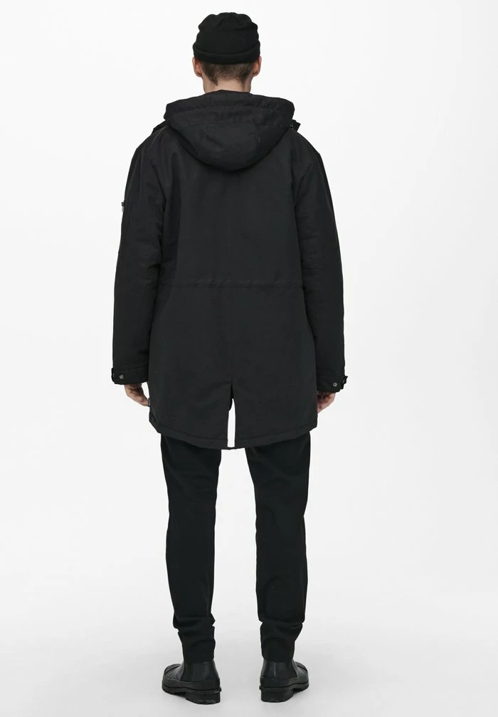 Only & Sons ONSKLAUS WINTER - Parka - Black 5 Only & Sons ONSKLAUS WINTER - Parka - Black - Image 3
