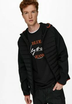 Only & Sons Winter Jacket - Dark Navy -Only & Sons shop c4973677e462440eb37fa247f826c356