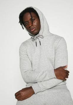 Only & Sons ONSCERES LIFE NOOS - Hoodie - Light Grey Melange -Only & Sons shop c50b0ce273834e36b5b3d2b0a07de210