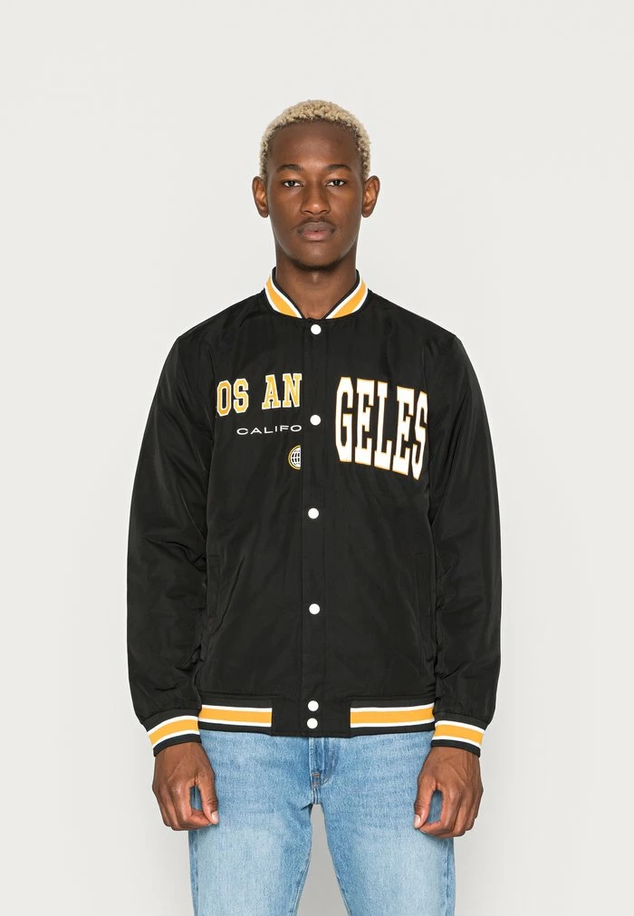 Only & Sons ONSLOUI VARSITY JACKET - Bomber Jacket - Black 3 Only & Sons ONSLOUI VARSITY JACKET - Bomber Jacket - Black