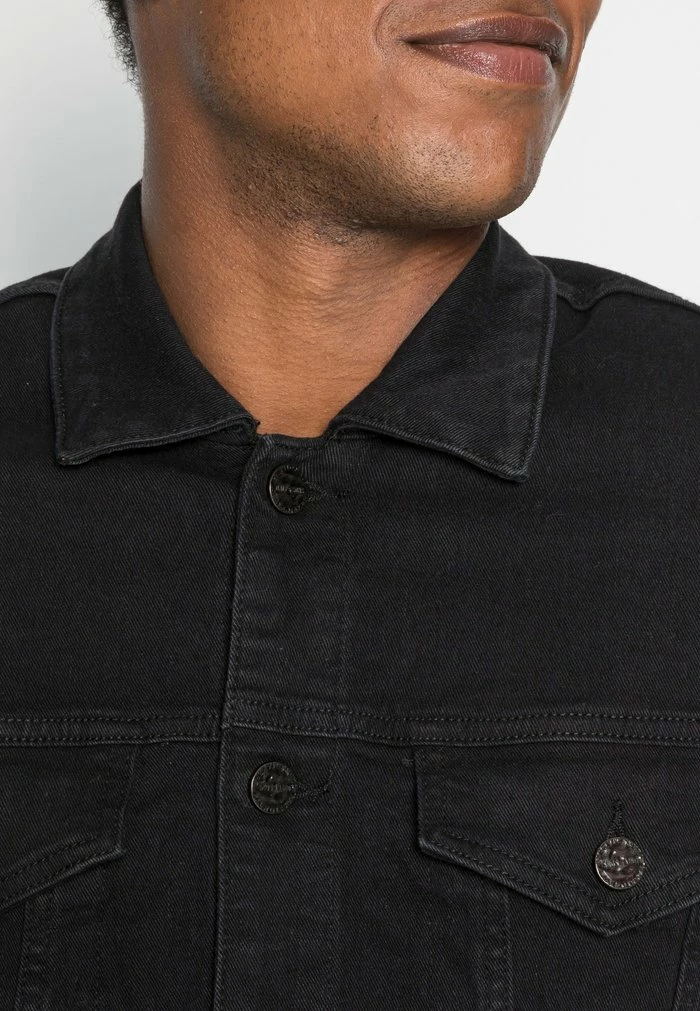 Only & Sons ONSCOME TRUCKER - Denim Jacket - Black Denim 7 Only & Sons ONSCOME TRUCKER - Denim Jacket - Black Denim - Image 5