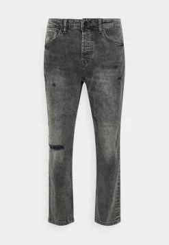 Only & Sons ONSAVI BEAM LIFE CROP - Straight Leg Jeans - Grey Denim