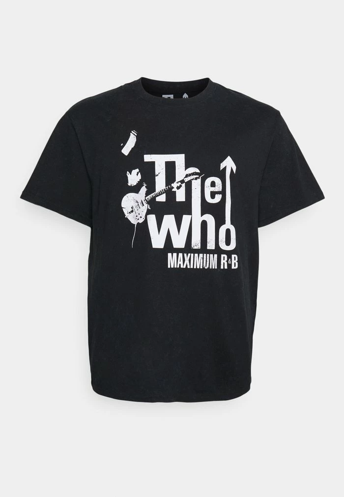 Only & Sons ONSWHO LIFE - Print T-shirt - Black 3 Only & Sons ONSWHO LIFE - Print T-shirt - Black