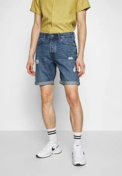 Only & Sons ONSAVI LOOSE BLUE - Denim Shorts - Blue Denim