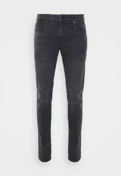 Only & Sons ONSWARP WASHED - Jeans Skinny Fit - Black Denim -Only & Sons shop cbc79cbe75094f8988d985cb6499418d
