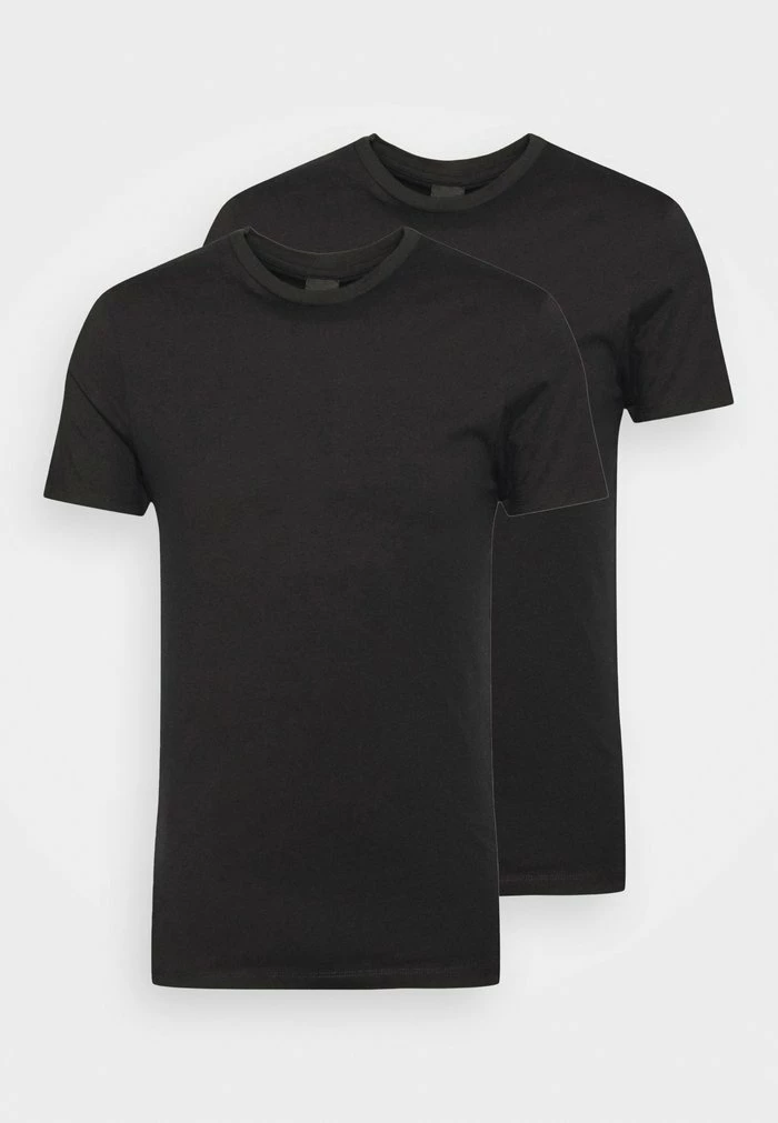 Only & Sons ONSBASIC SLIM O-NECK 2PACK - Basic T-shirt - Black 6 Only & Sons ONSBASIC SLIM O-NECK 2PACK - Basic T-shirt - Black - Image 4