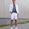 Only & Sons ONSPLY - Denim Shorts - White -Only & Sons shop cea050de64c44037b73194e5071504c7