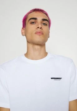 Only & Sons ONSOSRIS LIFE REDACT TEE - Print T-shirt - Bright White -Only & Sons shop d1a08ae8c369430b8936668097d8fb7c