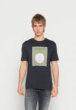 Only & Sons ONSIKE NEW TEE - Print T-shirt - Dark Navy