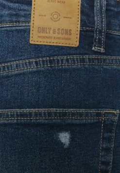 Only & Sons ONSAVI LIFE - Denim Shorts - Blue Denim -Only & Sons shop d51b845579a7435e98cf0bdf396dbea5