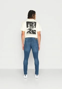 Only & Sons ONSDRAPER TAP DAMAGE - Jeans Tapered Fit - Blue Denim 9 Only & Sons ONSDRAPER TAP DAMAGE - Jeans Tapered Fit - Blue Denim -Only & Sons shop d62491c671414af09298383ae53fe970