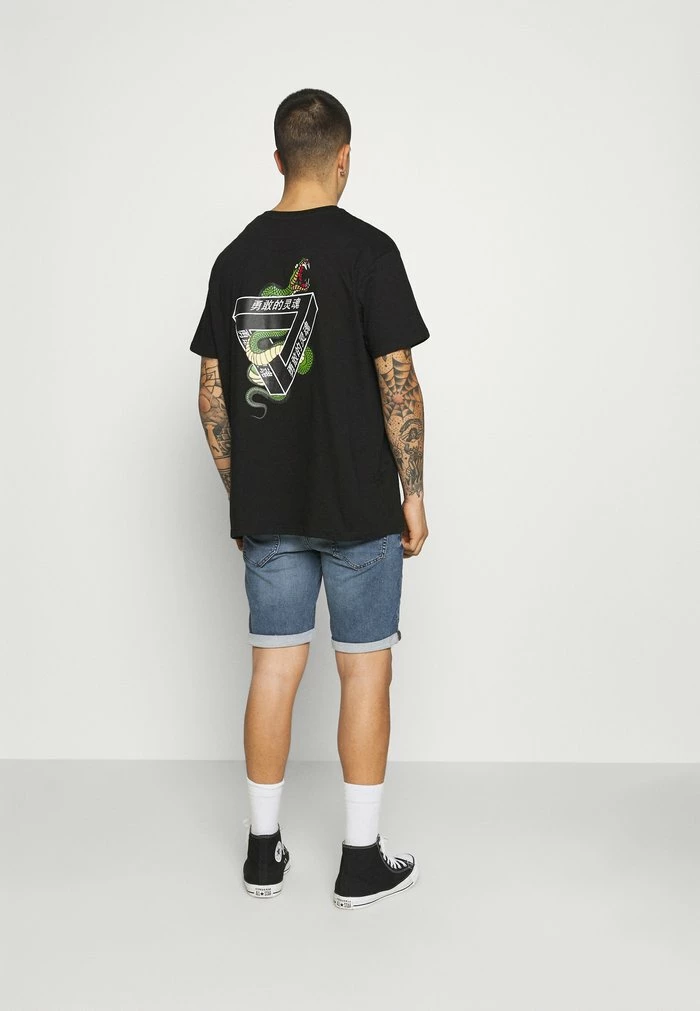 Only & Sons ONSPLY LIFE - Denim Shorts - Blue Denim 5 Only & Sons ONSPLY LIFE - Denim Shorts - Blue Denim - Image 3