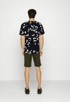 Only & Sons ONSJAKE LETTER TEE - Print T-shirt - Black -Only & Sons shop d7da79f6641547a6a35a5ee20720cad0