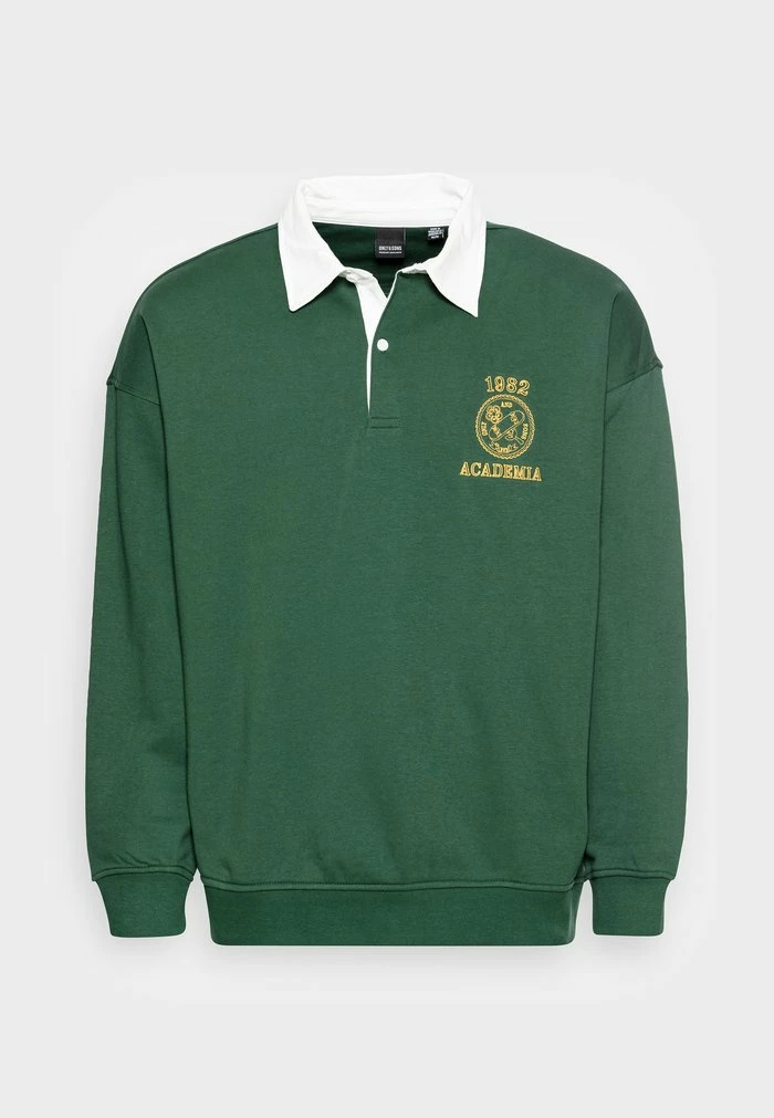 Only & Sons ONSDAVID RUGBY - Polo Shirt - Dark Green 6 Only & Sons ONSDAVID RUGBY - Polo Shirt - Dark Green - Image 4
