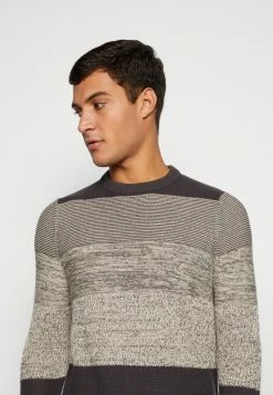 Only & Sons ONSJOE LONGY BLOCK - Jumper - Obsidian -Only & Sons shop dba6073dd4fb405090191453c5b6d075