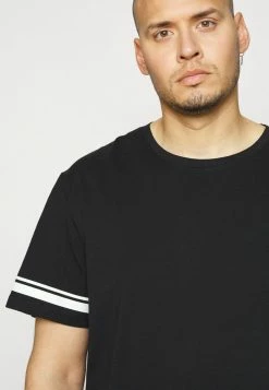 Only & Sons ONSMATT LIFE LONGY STRIPE - Print T-shirt - Black 18 Only & Sons ONSMATT LIFE LONGY STRIPE - Print T-shirt - Black -Only & Sons shop dc86ccf078ae4178b574187c75b42a27