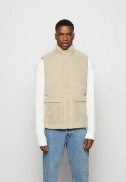 Only & Sons ONSCASH PUFFER VEST - Waistcoat - Chinchilla