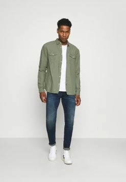 Only & Sons ONSWARP LIFE - Slim Fit Jeans - Blue Denim 8 Only & Sons ONSWARP LIFE - Slim Fit Jeans - Blue Denim -Only & Sons shop df4aa476f2c5466cbf691a69ec1dabe8