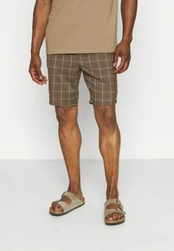 Only & Sons ONSLINUS CHECK - Shorts - Cedar Wood