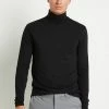 Only & Sons ONSMICHAN SLIM ROLLNECK TEE - Long Sleeved Top - Black -Only & Sons shop dfbbd12a484b4295be509706649eb8b7