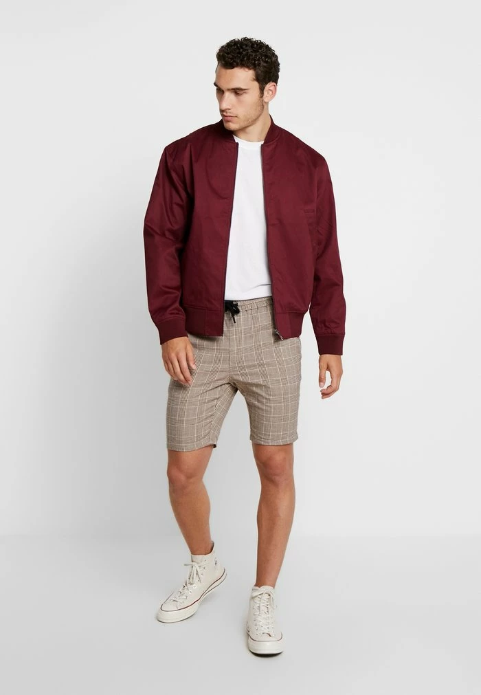 Only & Sons ONSLINUS CHECK - Shorts - Chincilla 4 Only & Sons ONSLINUS CHECK - Shorts - Chincilla - Image 2
