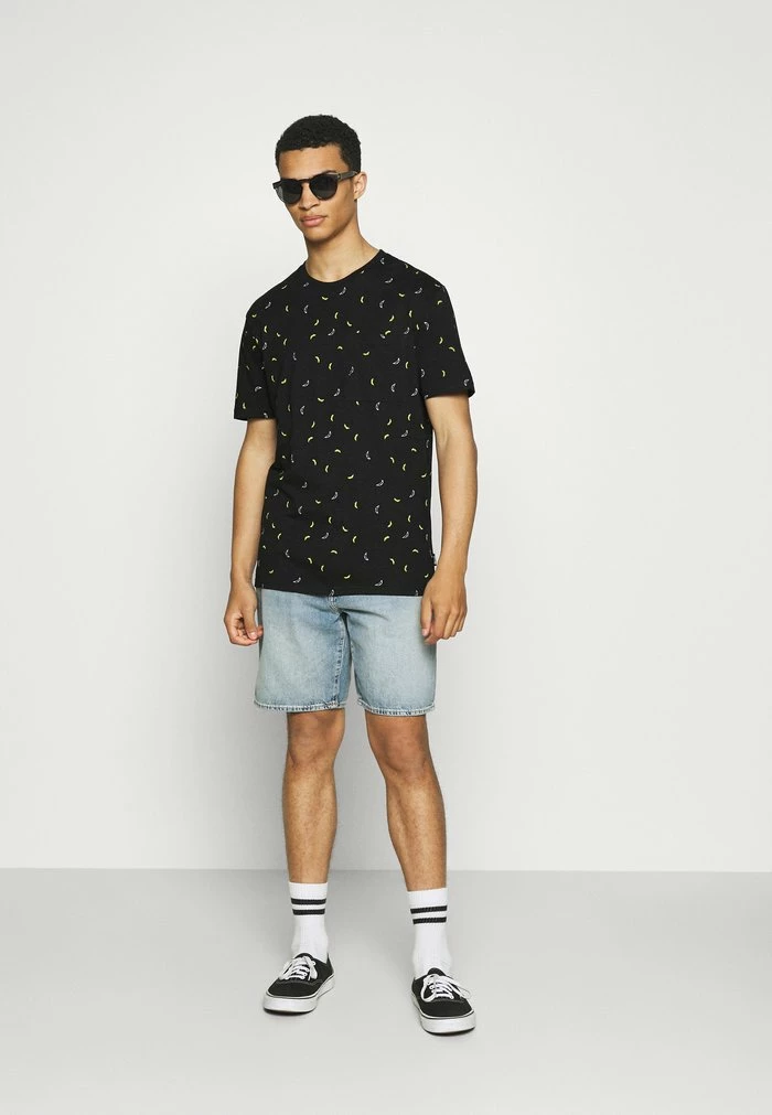 Only & Sons ONSPROVE DITSY TEE - Print T-shirt - Black 4 Only & Sons ONSPROVE DITSY TEE - Print T-shirt - Black - Image 2