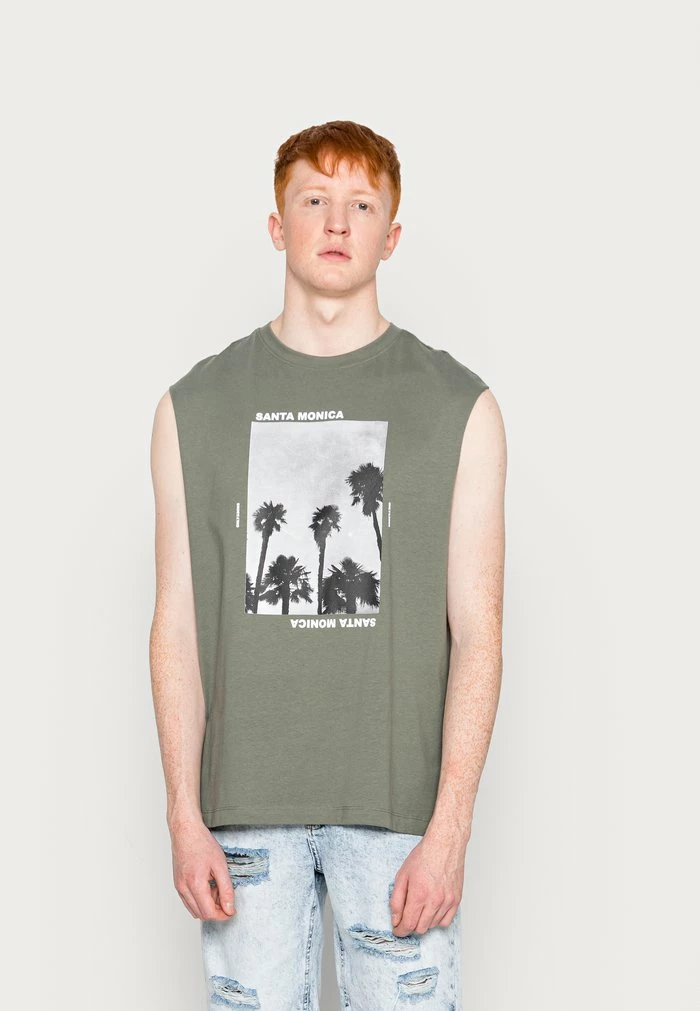 Only & Sons ONSGRAYSON RLX - Print T-shirt - Castor Gray 3 Only & Sons ONSGRAYSON RLX - Print T-shirt - Castor Gray