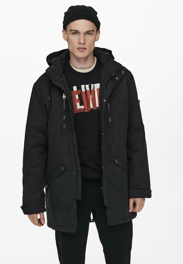Only & Sons ONSKLAUS WINTER - Parka - Black 3 Only & Sons ONSKLAUS WINTER - Parka - Black