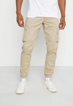 Only & Sons ONSCAM STAGE CUFF - Cargo Trousers - Chinchilla
