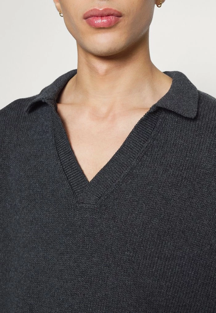 Only & Sons ONSPOWEE LIFE STRAIGHT - Jumper - Dark Grey Melange 8 Only & Sons ONSPOWEE LIFE STRAIGHT - Jumper - Dark Grey Melange - Image 6