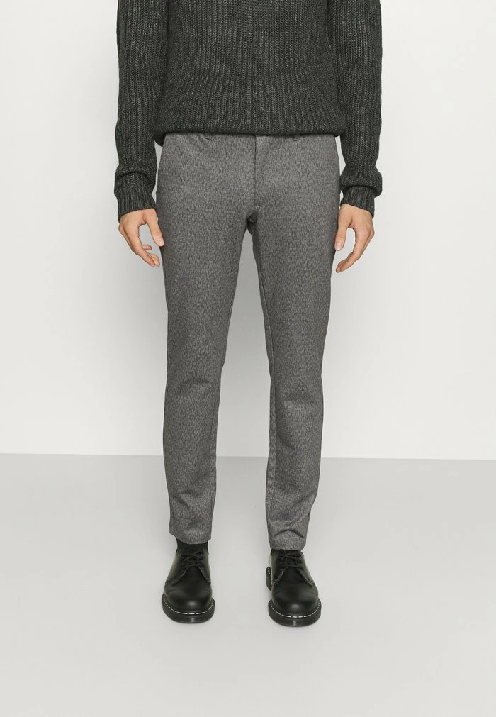 Only & Sons ONSMARK PANTS - Trousers - Medium Grey Melange 3 Only & Sons ONSMARK PANTS - Trousers - Medium Grey Melange