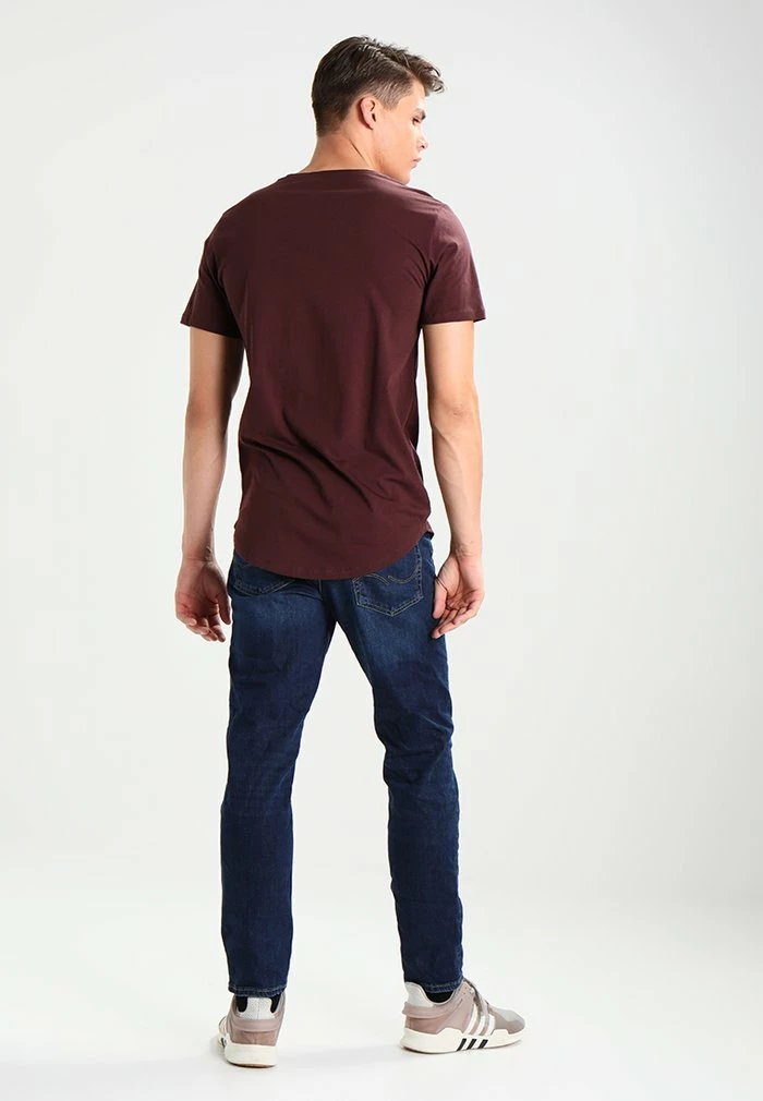 Only & Sons ONSMATT LIFE LONGY - Basic T-shirt - Fudge 5 Only & Sons ONSMATT LIFE LONGY - Basic T-shirt - Fudge - Image 3