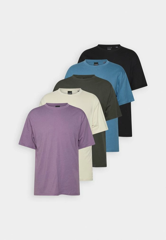 Only & Sons ONSFUNK TEE 5 PACK - Basic T-shirt - Black 10 Only & Sons ONSFUNK TEE 5 PACK - Basic T-shirt - Black - Image 8