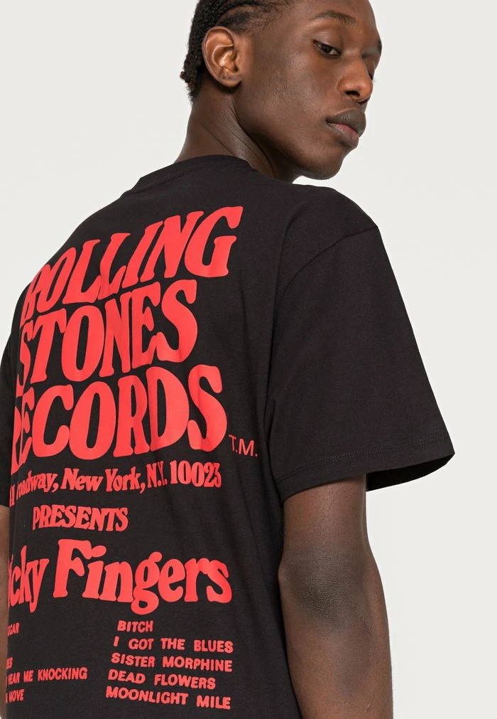 Only & Sons ONSFRED STONES TEE - Print T-shirt - Black 7 Only & Sons ONSFRED STONES TEE - Print T-shirt - Black - Image 5