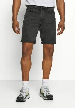 Only & Sons ONSAVI LIFE LOOSE - Denim Shorts - Black Denim