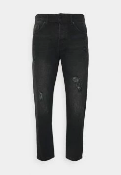 Only & Sons ONSAVI BEAM TAP - Jeans Tapered Fit - Black Denim