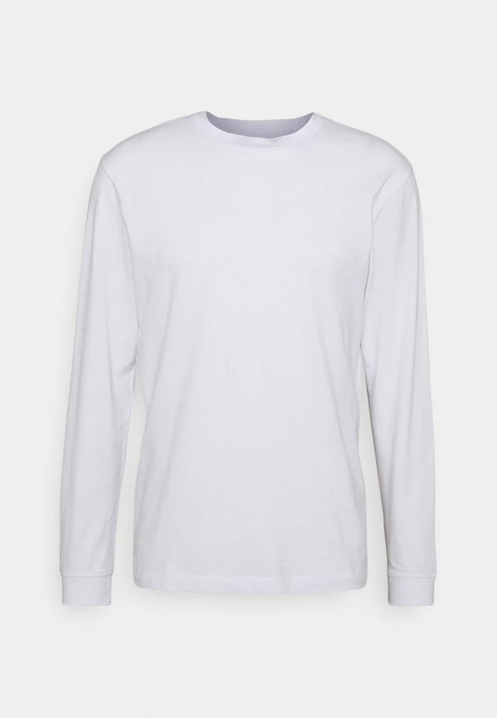 Only & Sons ONSVILMOS LIFE REG MOCK NECK TEE - Long Sleeved Top - White 7 Only & Sons ONSVILMOS LIFE REG MOCK NECK TEE - Long Sleeved Top - White - Image 5