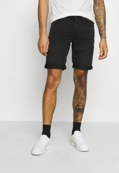 Only & Sons ONSPLY LIFE - Denim Shorts - Black Denim