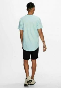 Only & Sons ONSMATT LIFE LONGY - Basic T-shirt - Blue Glow -Only & Sons shop ec5b2ed3b1e34a599655ddb644e1f0d5