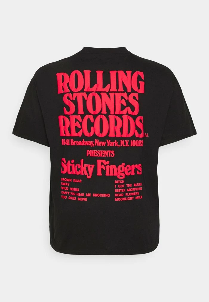 Only & Sons ONSFRED STONES TEE - Print T-shirt - Black 4 Only & Sons ONSFRED STONES TEE - Print T-shirt - Black - Image 2