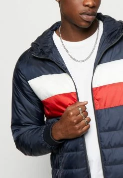 Only & Sons ONSKOBE QUILTED HOOD - Light Jacket - Dark Navy -Only & Sons shop f01568a8ac5942e5b75a726f2af002fe