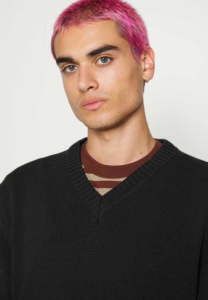 Only & Sons ONSHARVEY LIFE V NECK - Jumper - Black 6 Only & Sons ONSHARVEY LIFE V NECK - Jumper - Black - Image 4