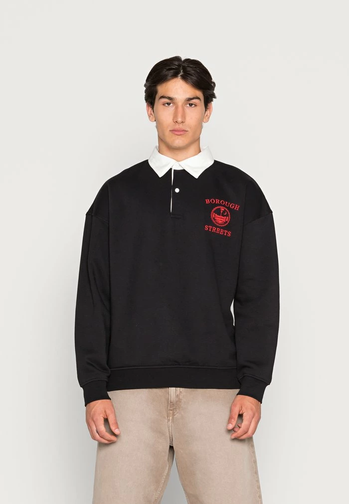 Only & Sons ONSDAVID RUGBY - Polo Shirt - Black 3 Only & Sons ONSDAVID RUGBY - Polo Shirt - Black