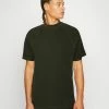 Only & Sons ONSKEITH WAFFLE MOCK TEE - Basic T-shirt - Rosin